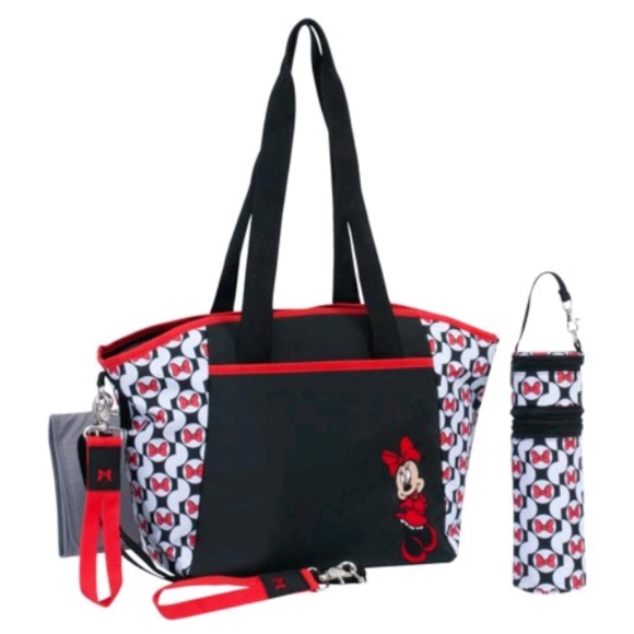 minnie mouse changing bag
